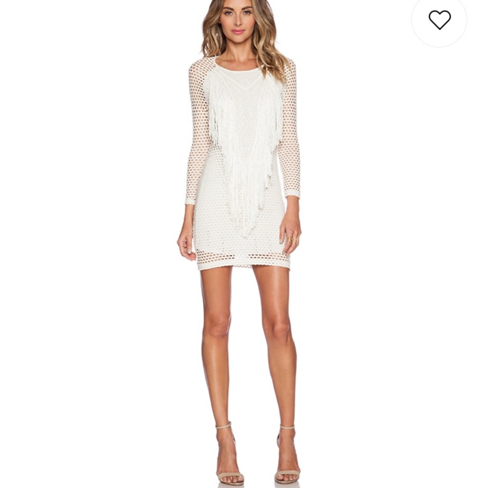 NWT 1. STATE Mesh overlay Dress